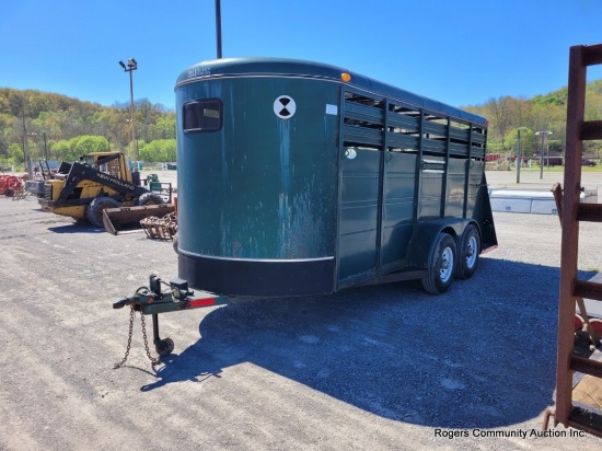 Big Valley Live Stock Trailer 16 Ft - No Title