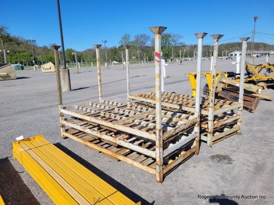 3 Pc Stackable Racking - 3 Sets Of Uprights