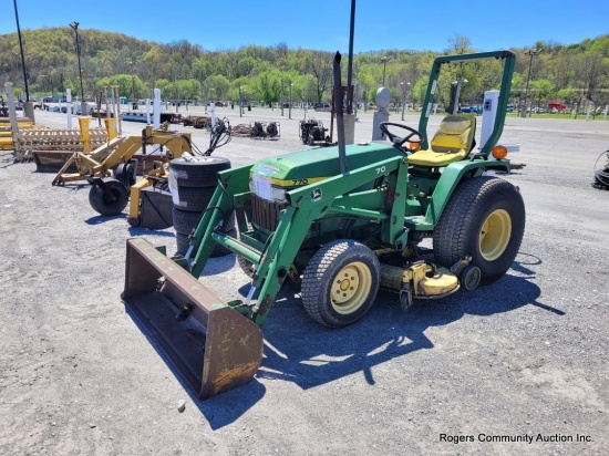 John Deere 770 Tractor W/ 60" Mower