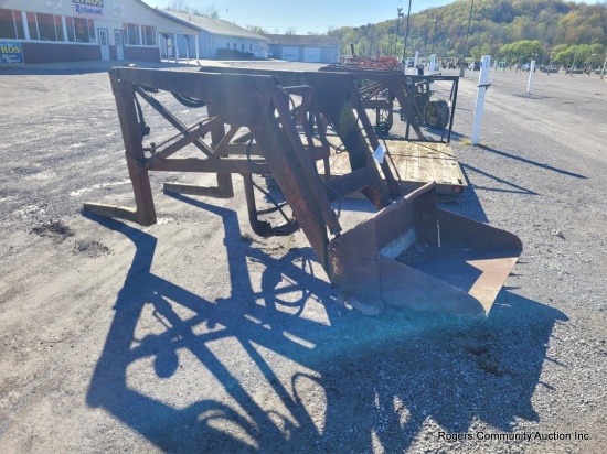 Loader Frame W/ Bucket
