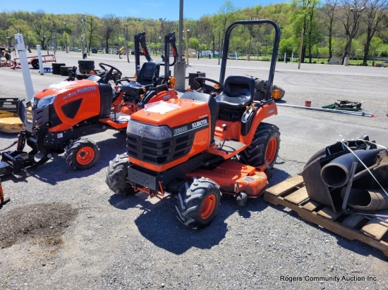 Kubota Bx2200 Diesel Tractor W/ Mower