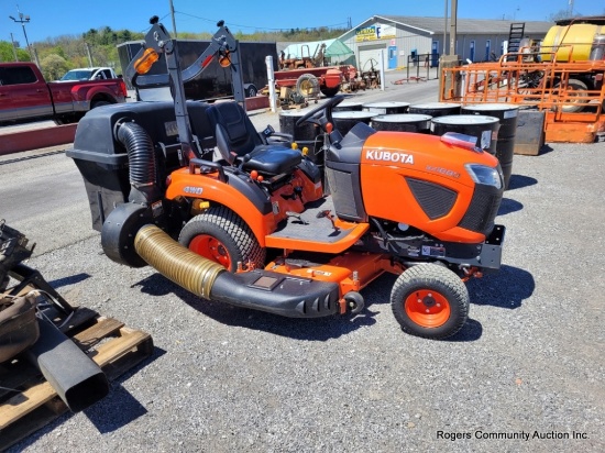 2020 Kubota Bx1880 Diesel Tractor- Mower & Bagger