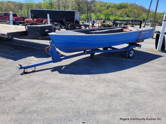 13'8" Starcraft Boat W/ Trailer