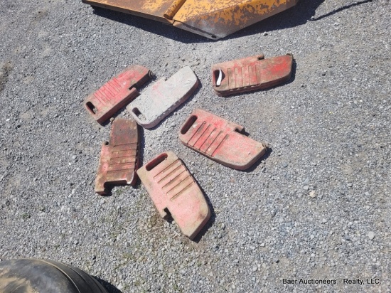 6 Massey Fergsuson Front Suitcase Weights