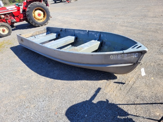 13'6" Aluminum Boat No Title