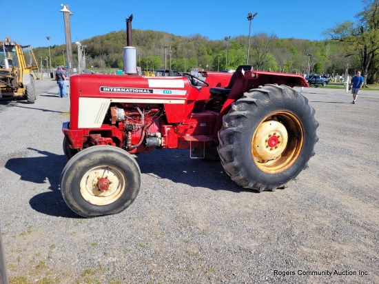 International 574 Diesel Tractor