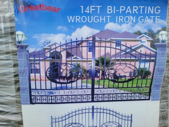 Greatbear 14ft Bi-parting Iron Gate