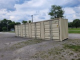 40ft High Cube Four Multi Doors Container