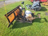 7' Meyers Snow Plow W/ Brackets & Control