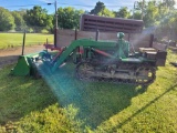 John Deere 40 Crawler W/ Blade, Bucket & Spear