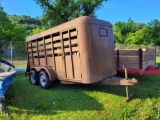 16' Stock Trailer - No Title
