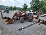 Ford 8n Tractor W/ Loader & Backhoe