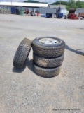 4 - P245/70r16 Tires On Chevy Wheels