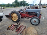 Ford 8n Tractor W/ 2 Bottom Plow