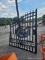 14' Driveway Gates W/ Deer Scene