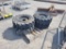 4 Airless Skid Loader Tires & Wheels
