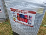 Unused 2022 Steelman 7 Ft Work Bench W/ 18 Drawers