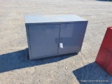 Metal Cabinet W/ Contents