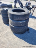 4 - 255r70-22.5 Tires