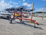 H&s Ar12 Action Rake 10 Wheel Rake