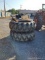 2 Dual Tires W/ Shackles