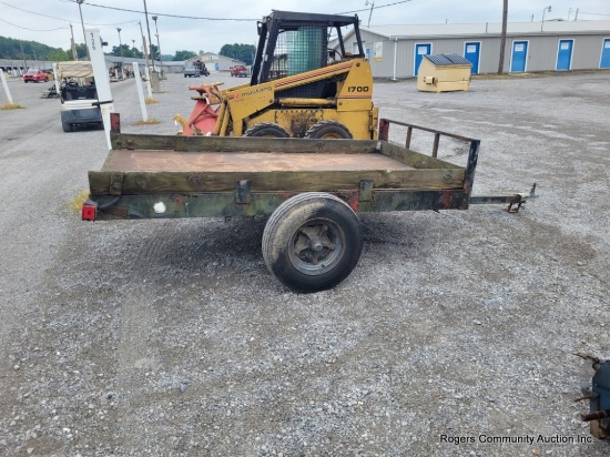 4' X 6' Trailer W/ Steel Floor - No Title