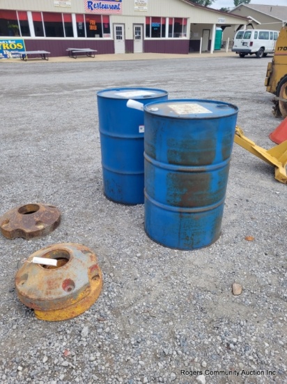2 Metal Drums