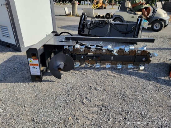 Wolverine Trencher For Skid Steer