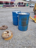 2 Metal Drums