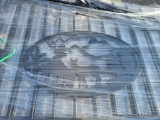 Driveway Gate With Deer Scene