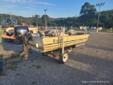 2002 Mirrocraft F4650 Boat W/ 9.8hp Motor