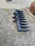 Excavator Rake Attachment