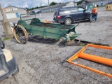Ground Drive Manure Spreader W/ Steel Wheels