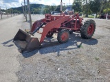 International 240 Gas Tractor W/ Loader