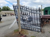 14' Driveway Gates W/ Deer Scene
