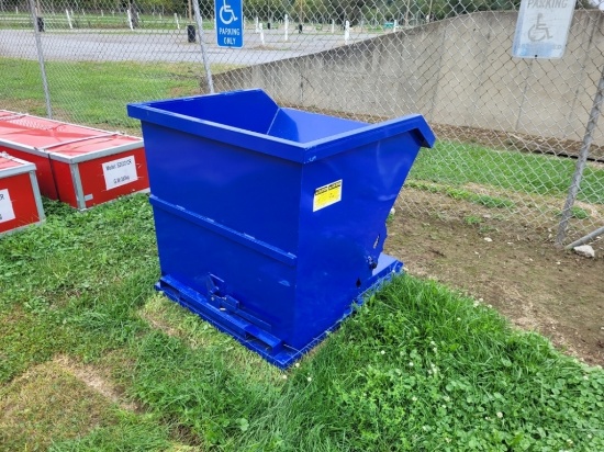 Blue Dump Hopper - Unused