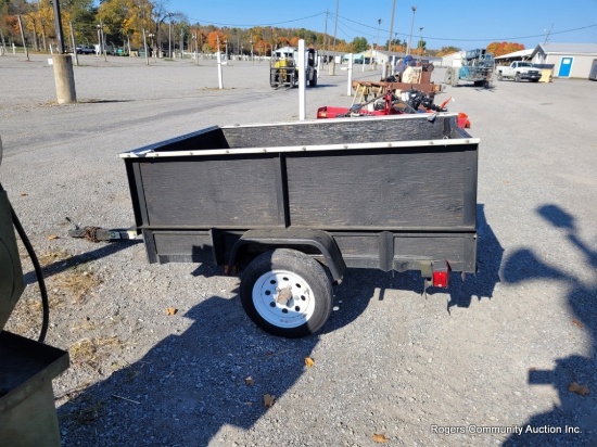 Single Axle Trailer - No Title