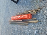 T - Posts, Snow Fence