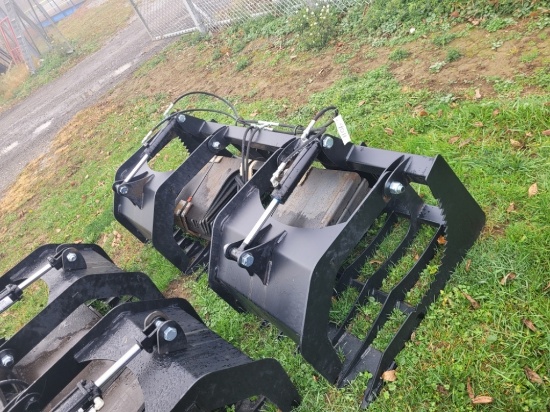72" Rock Grapple Bucket