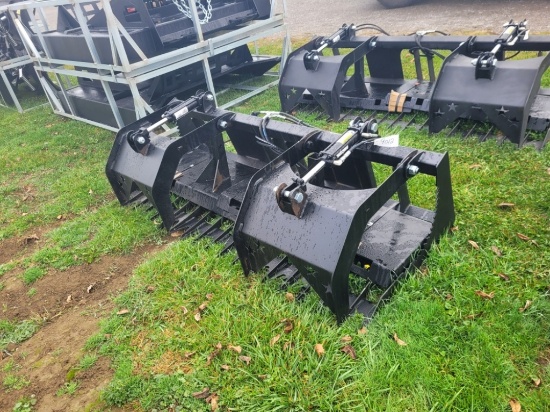 78" Rock Grapple Bucket