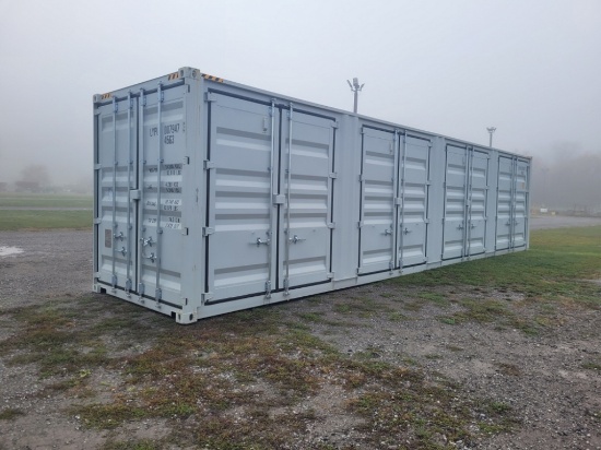 40" High Cube Multi-door Container