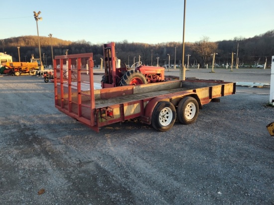 Big Tex 7' X 16' Utility Trailer W/ Ramp Gate