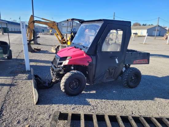 2010 Polaris Ranger 400 (4x4)- 290 Hrs W/ Plow