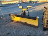 Fisher Storm Guard Snow Plow - 8.5' W/ Bracket