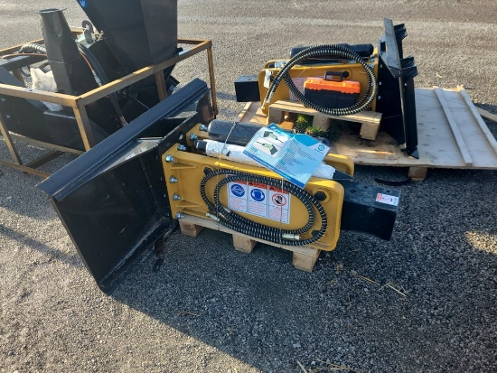 Agrotk 680 Breaker Attachment w/ 2 bits - unused