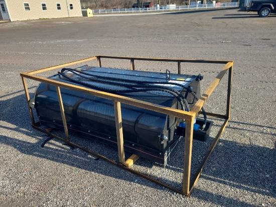 Mower King SSBM72 72 in Skid Steer Broom - Unused