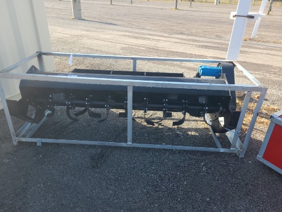 Greatbear 72" Hydraulic Skid Steer Rototiller - Unused