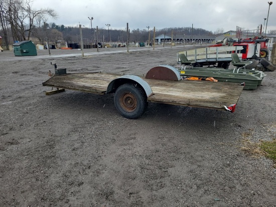 6' x 12' Single Axle Trailer - No Title