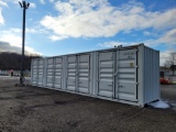 40' Cube Container w/ Side Doors