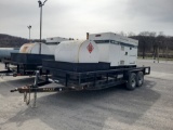 Whisper Watt 125KW / 3 Phase Generator w/ 20ft Equipment Trailer